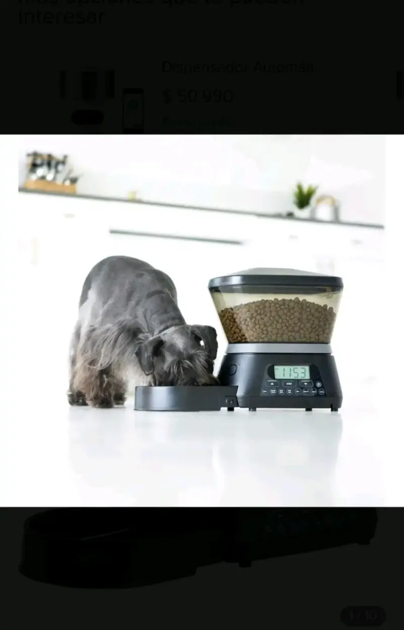 Dispensador automático de comida para mascotas Nano - 5