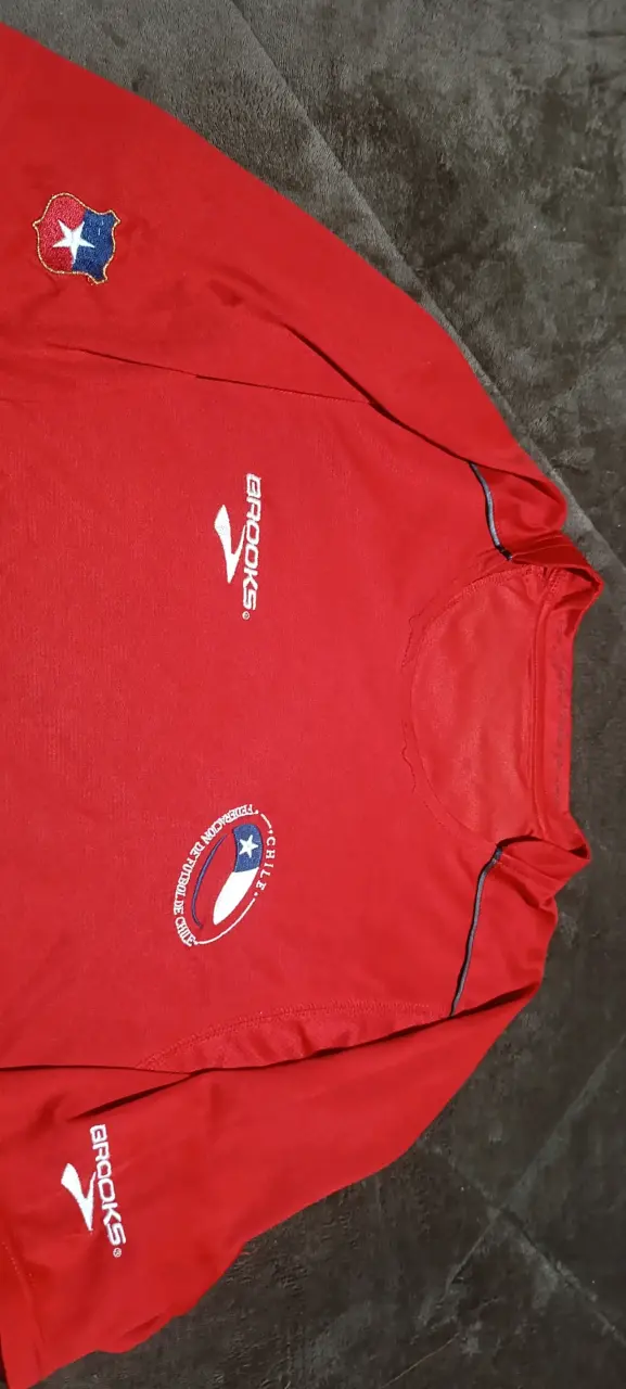 Camiseta Roja Brooks Selección Chile - 2