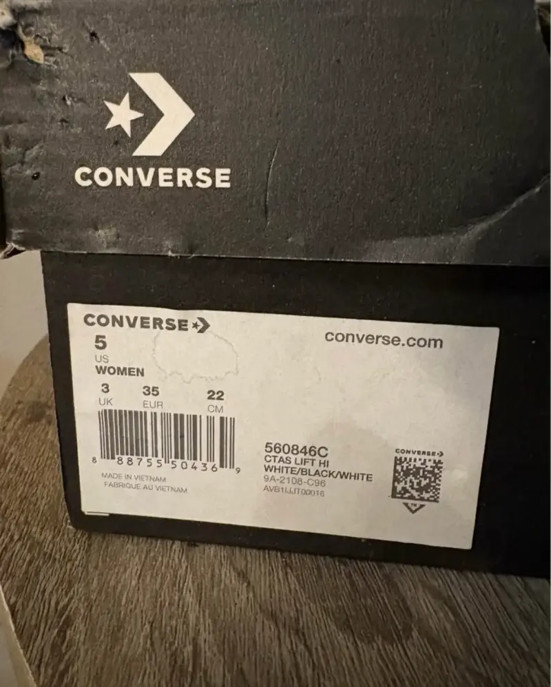 Zapatillas Converse Chuck Taylor Lift Hi Blancas - 4