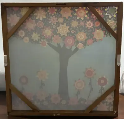 Cuadro Decorativo Árbol de Flores Coloridas - miniatura 2