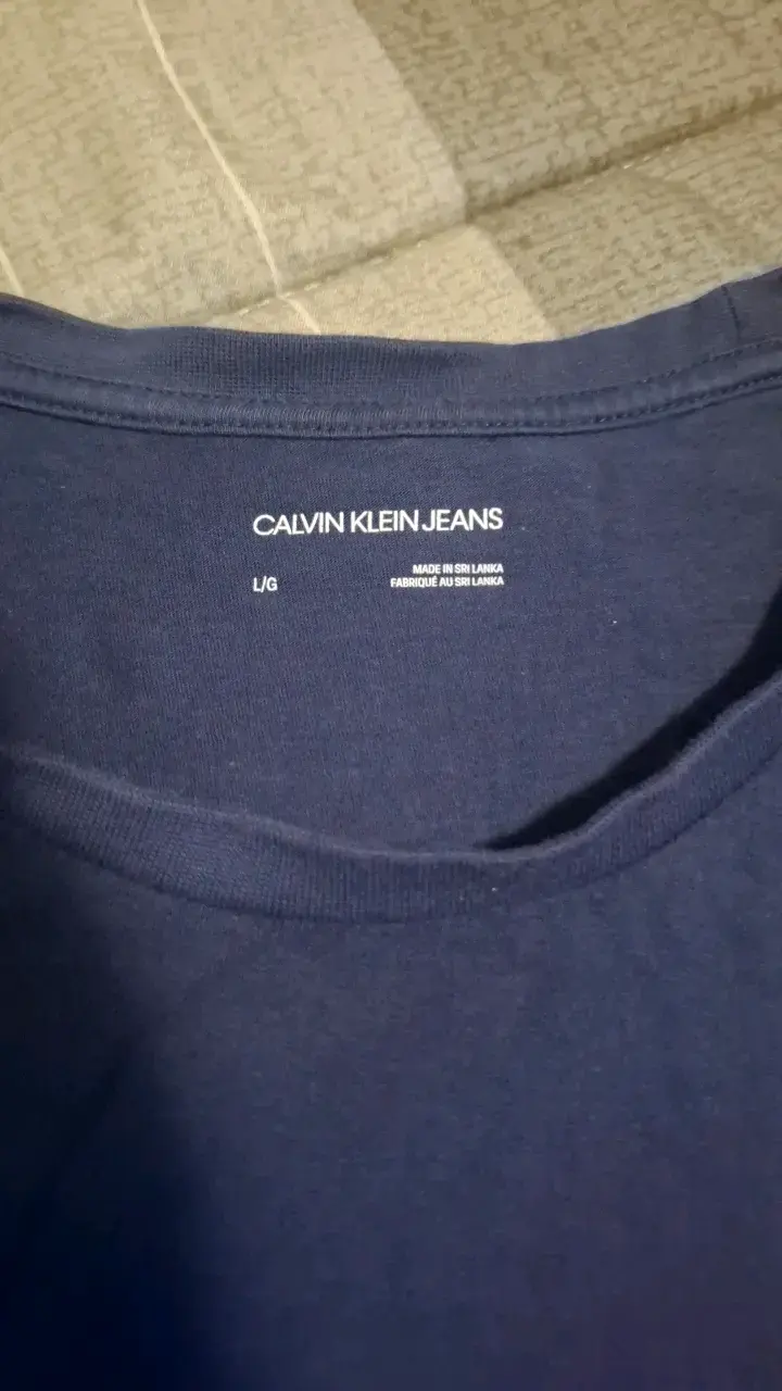 Polera Calvin Klein Jeans azul marino - 3