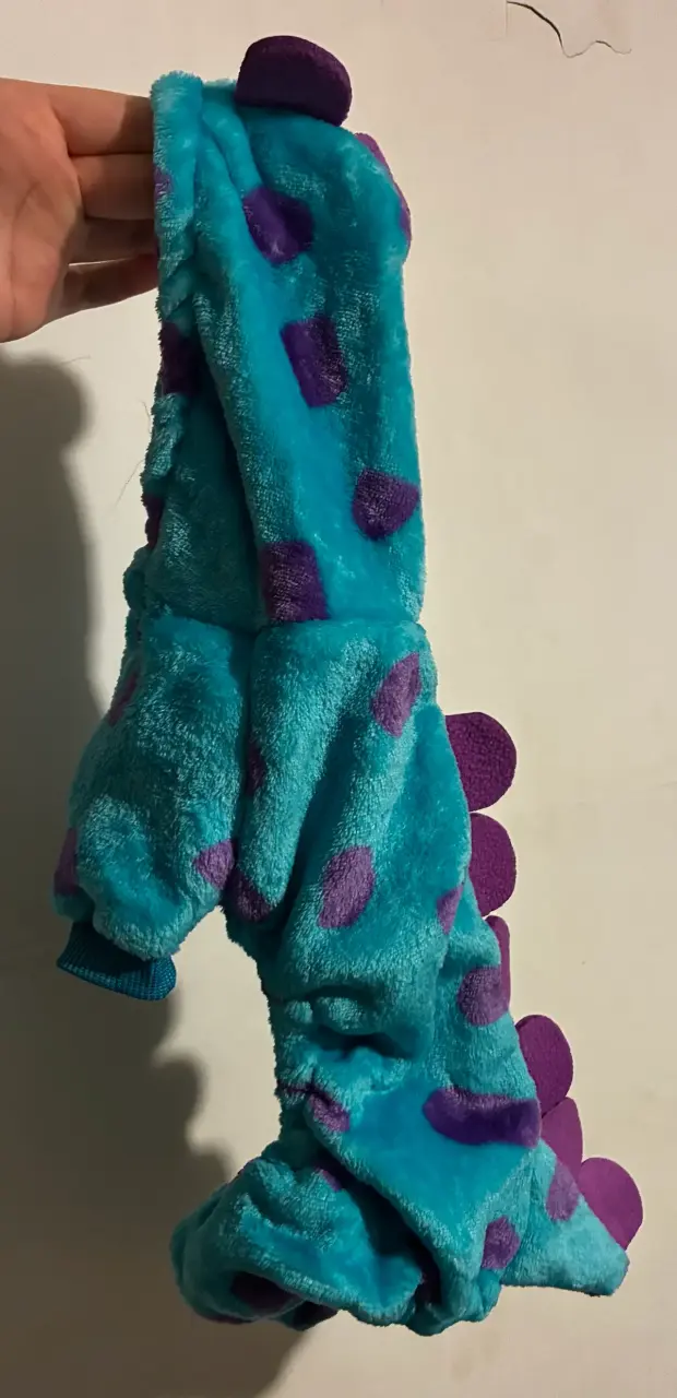 Disfraz de Sulley para perro talla M - 2