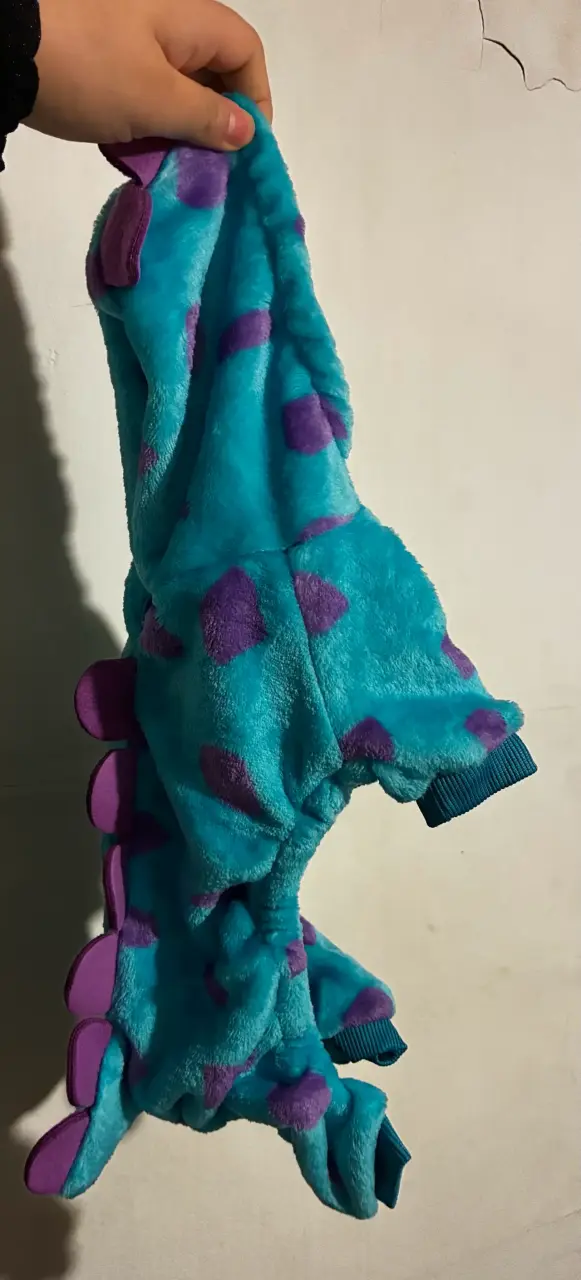 Disfraz de Sulley para perro talla M - 3