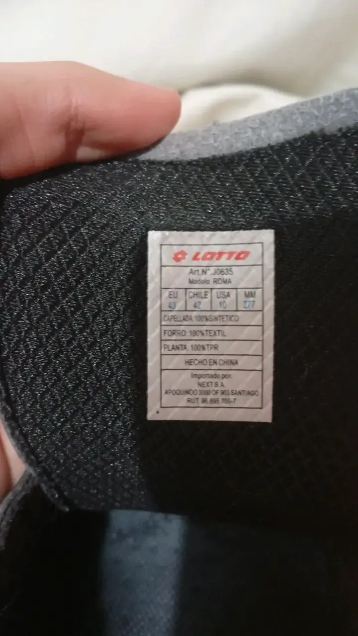 Zapatillas negras Lotto para hombre - 4