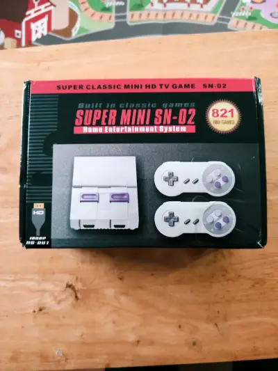 Consola Retro Super Mini SN-02 con 821 Juegos - miniatura 1