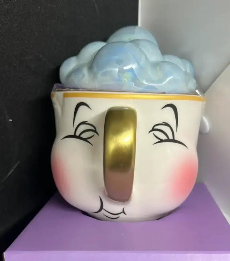 Taza Disney Princess con tapa y diseño de Chip - 5