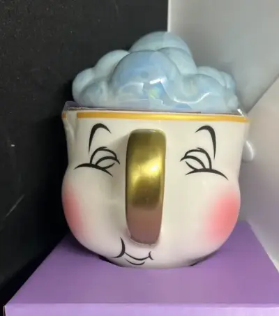 Taza Disney Princess con tapa y diseño de Chip - miniatura 5
