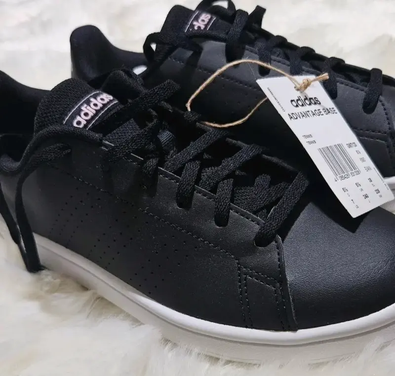 Zapatillas Adidas Advantage negras para mujer - 4