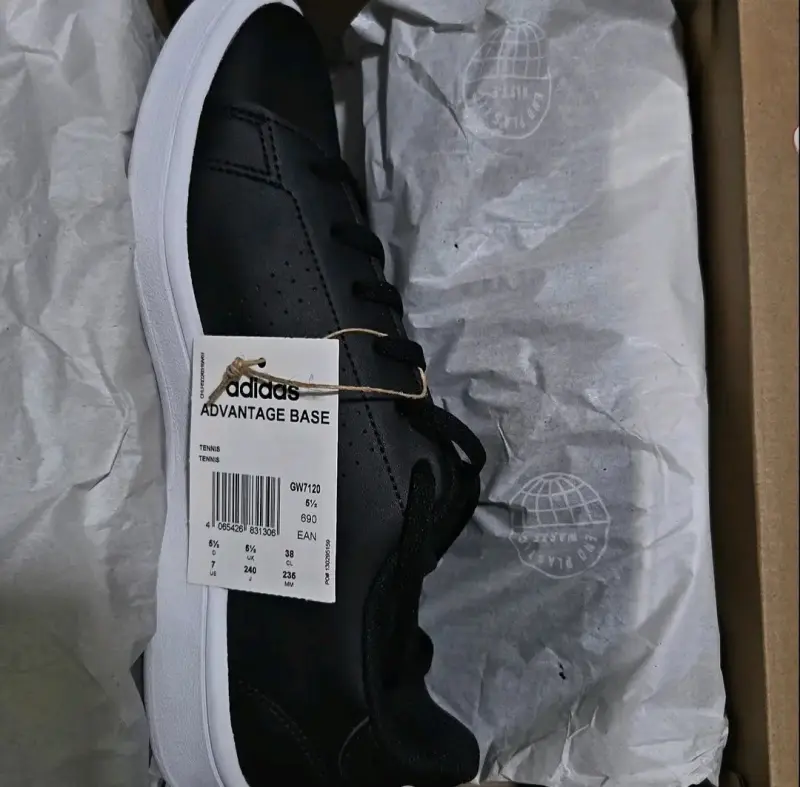 Zapatillas Adidas Advantage negras para mujer - 5