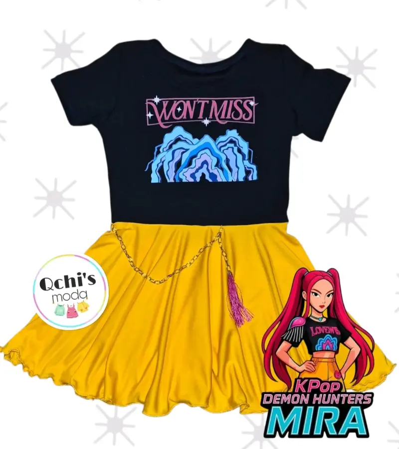 Vestido de Mira Kpop Demon Hunters