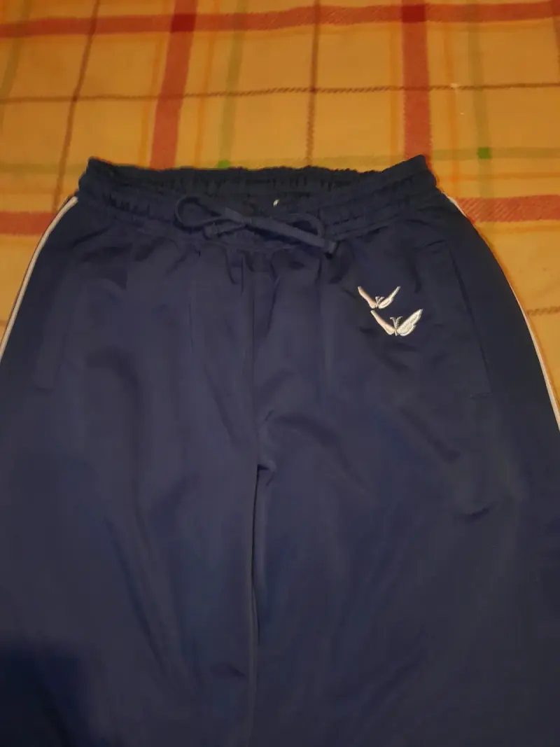 Pantalones deportivos azul marino con logo - 2