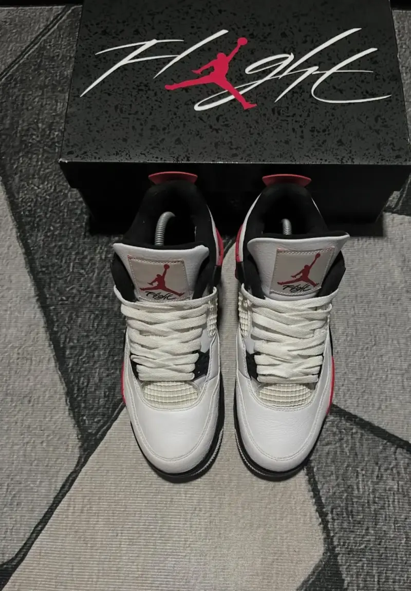 Zapatillas jordan retro 4 red cement talla 42 - 2
