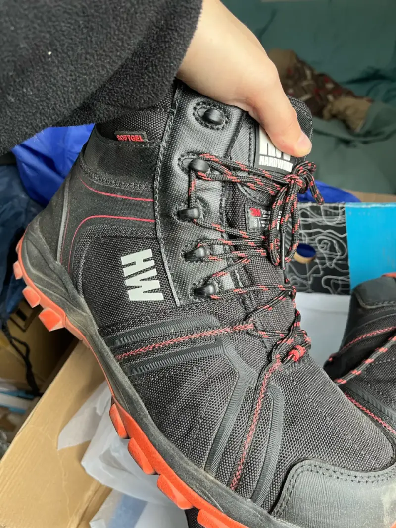 Zapatos de seguridad negras HW - 3