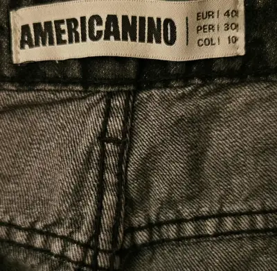 Shorts de mezclilla negro Americano - miniatura 3