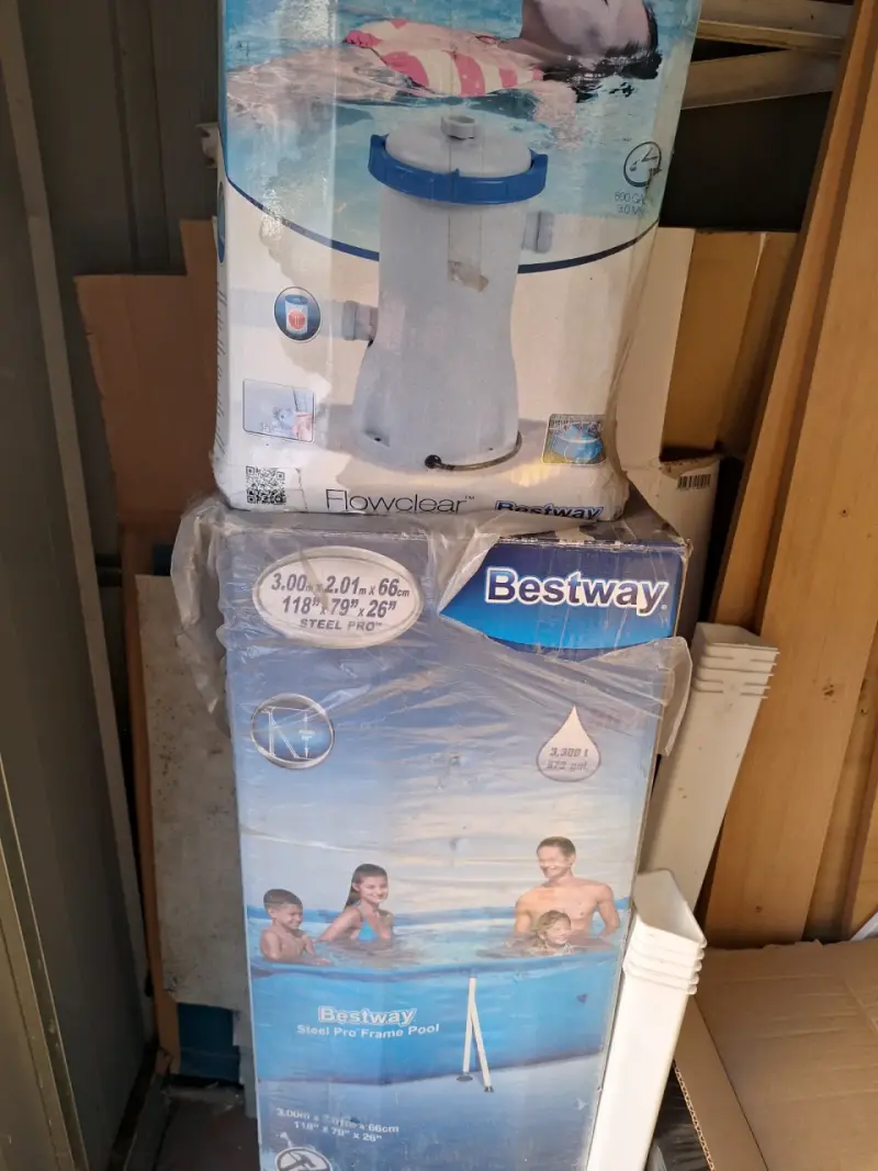 Piscina desmontable Bestway Steel Pro con filtro
