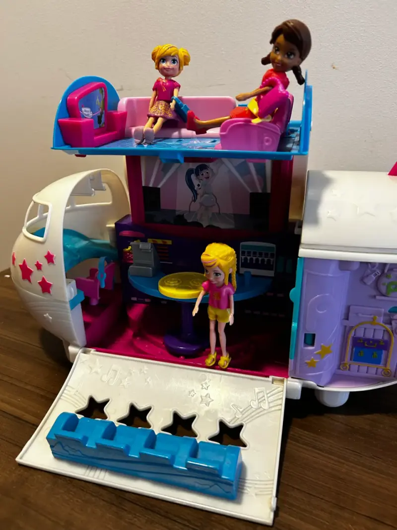 Polly Poket Jet Privado Aventuras Fantasticas - 3