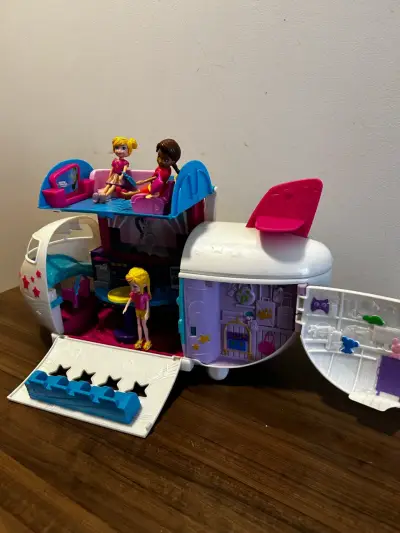 Polly Poket Jet Privado Aventuras Fantasticas - miniatura 4