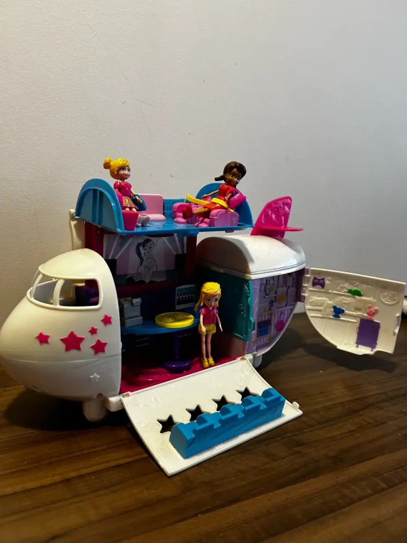 Polly Poket Jet Privado Aventuras Fantasticas - 6