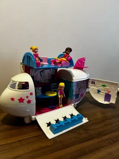 Polly Poket Jet Privado Aventuras Fantasticas - miniatura 6