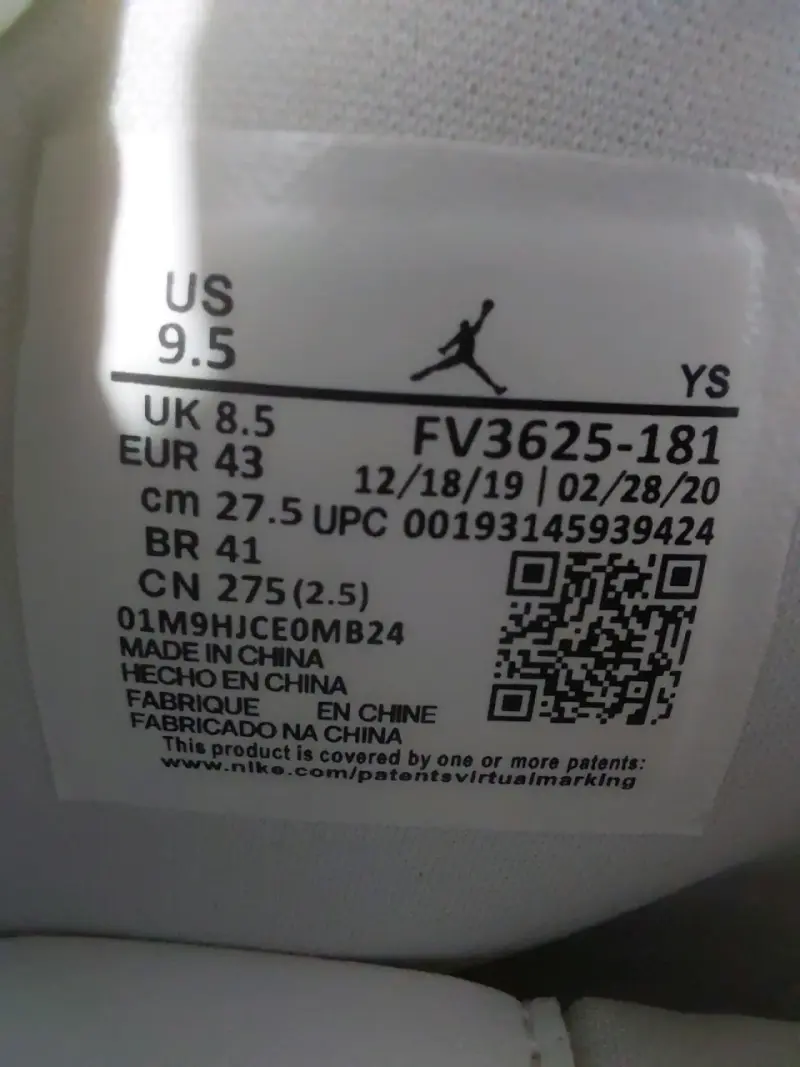 Zapatillas deportivas Nike Jordan turquesa y blanco - 5