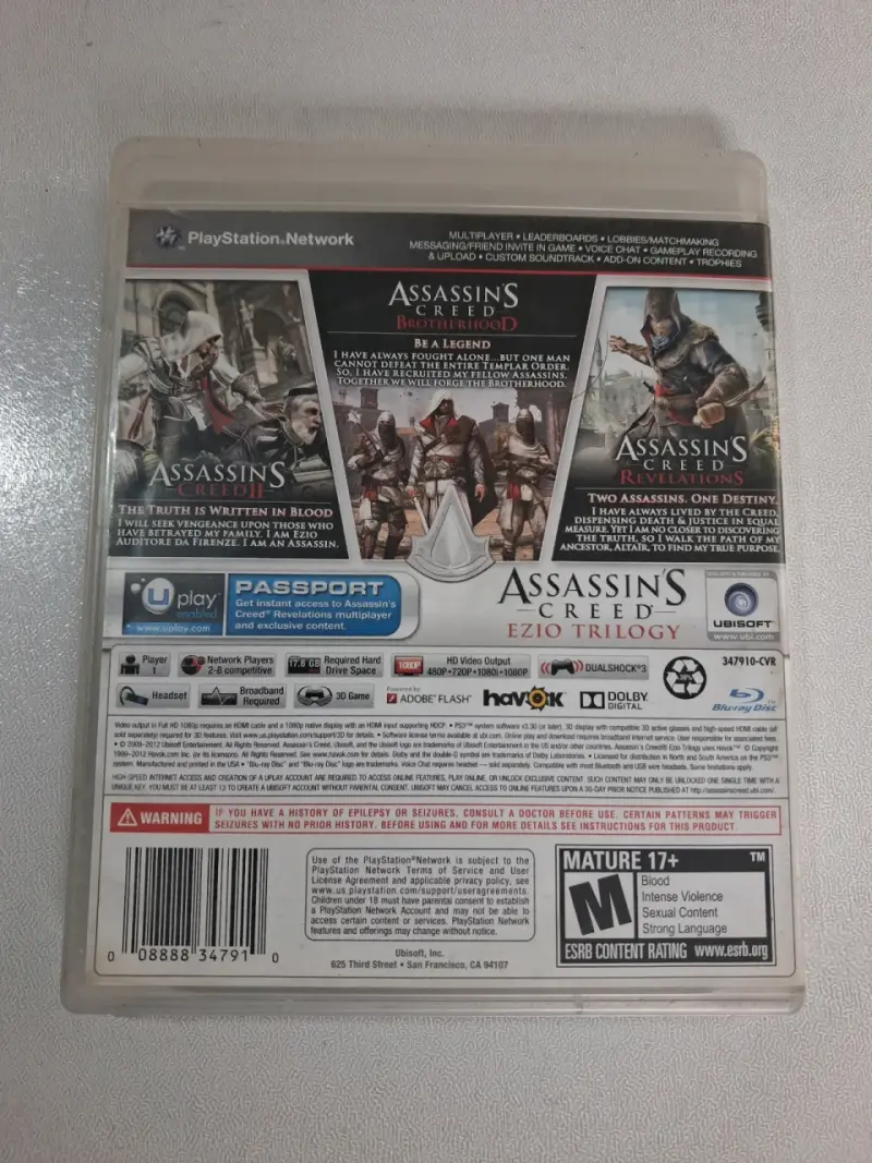 Assassin's Creed Ezio Trilogy para PS3 - 4