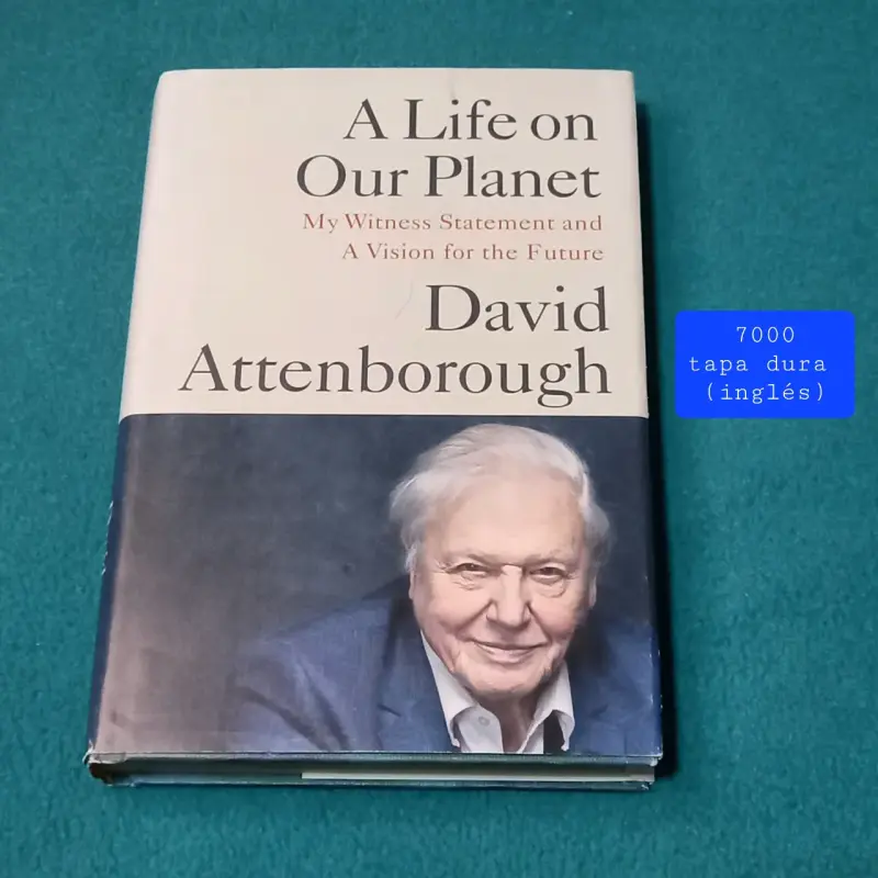 Libro 'A Life on Our Planet' de David Attenborough