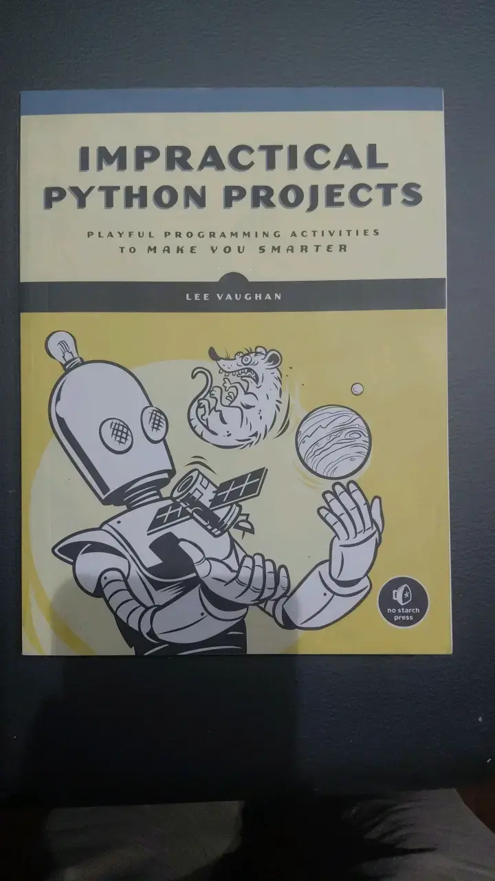 Libro Impractical Python Projects de Lee Vaughan - 1