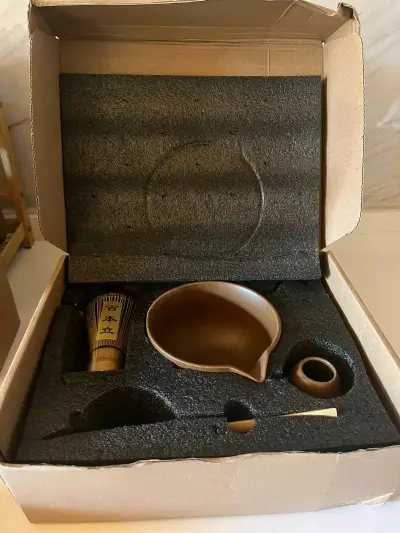 Set de Té Matcha con Batidor y Cuenco - miniatura 3