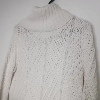 Suéter de punto blanco Esprit talla M - miniatura 2