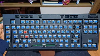 Redragon k588 rgb mecánico - miniatura 1