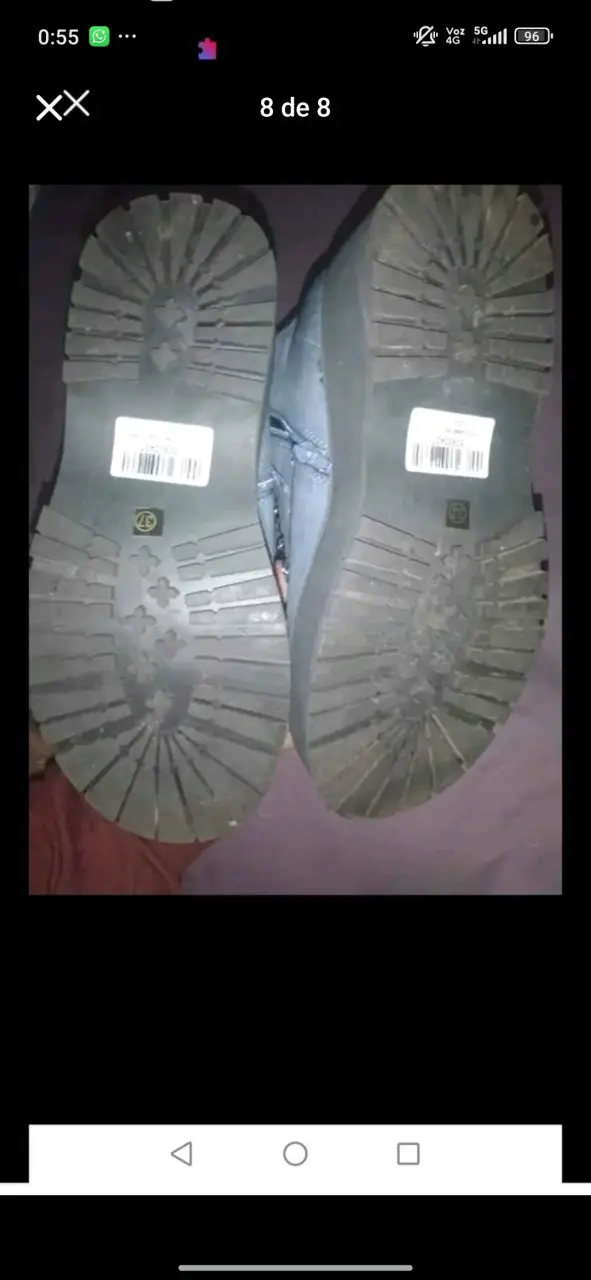 Botines Gotta turquesa grisaseo con plataforma - 5