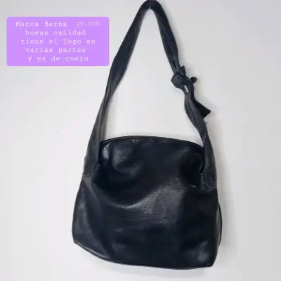 Cartera negra de hombro - miniatura 2