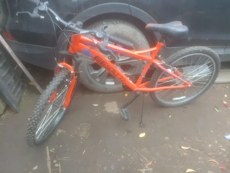 Bicicleta MTB Besatti 26 pulgadas naranja - 2