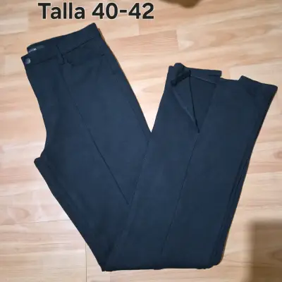 Pantalones de vestir talla M en gris oscuro - miniatura 2