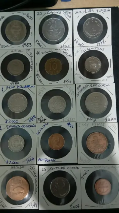 Colección de monedas antiguas internacionales - miniatura 1