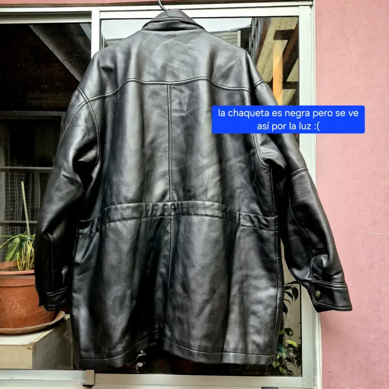 Chaqueta negra para hombre - 4