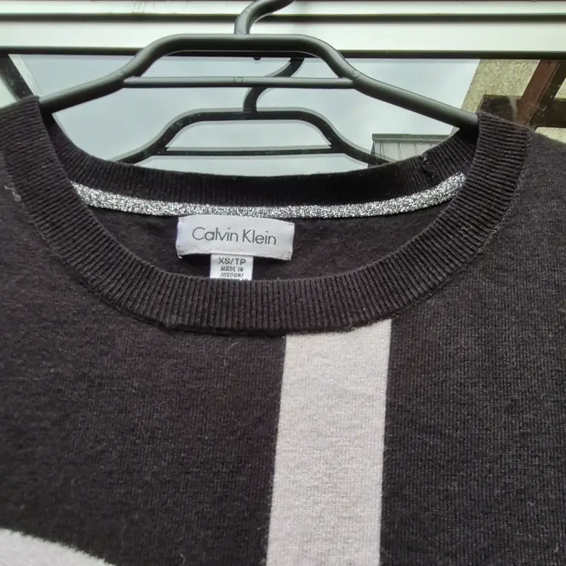 Chaleco Calvin Klein XS elástico negro - 2