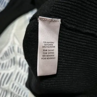 Chaleco Calvin Klein XS elástico negro - miniatura 3