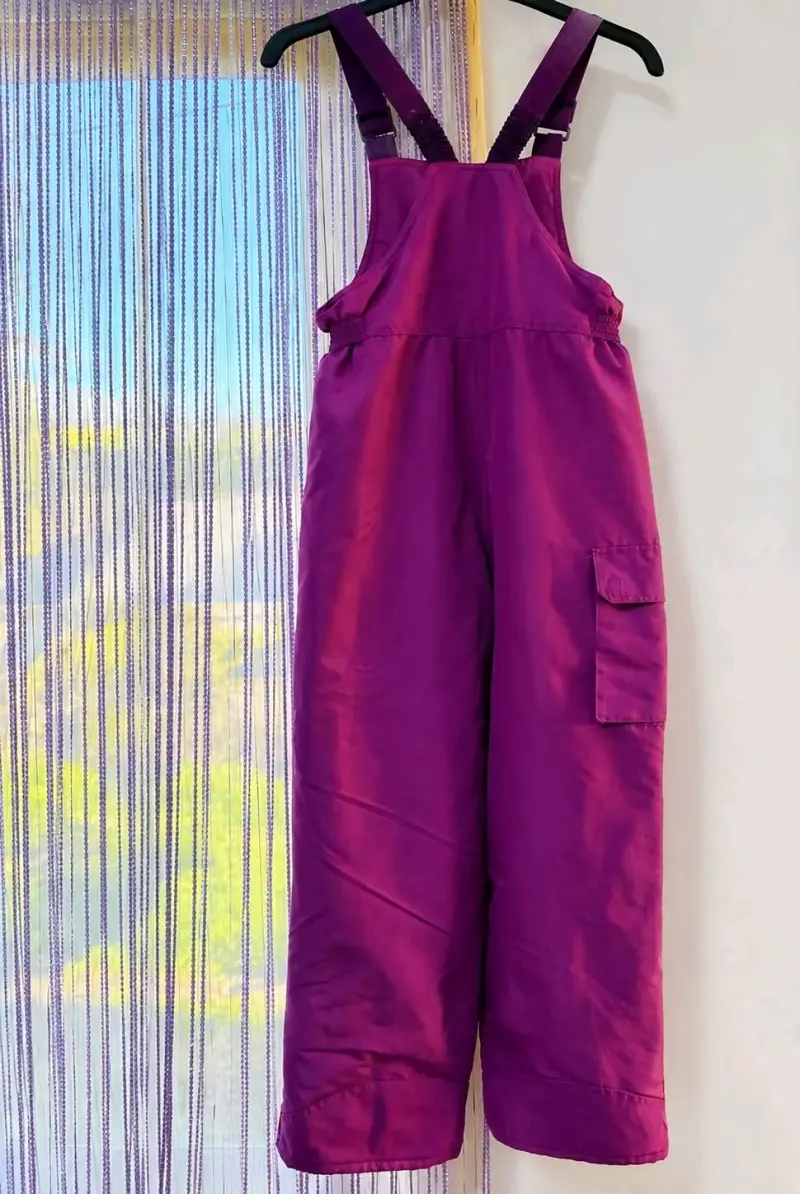 Overol de nieve infantil color fucsia - 2