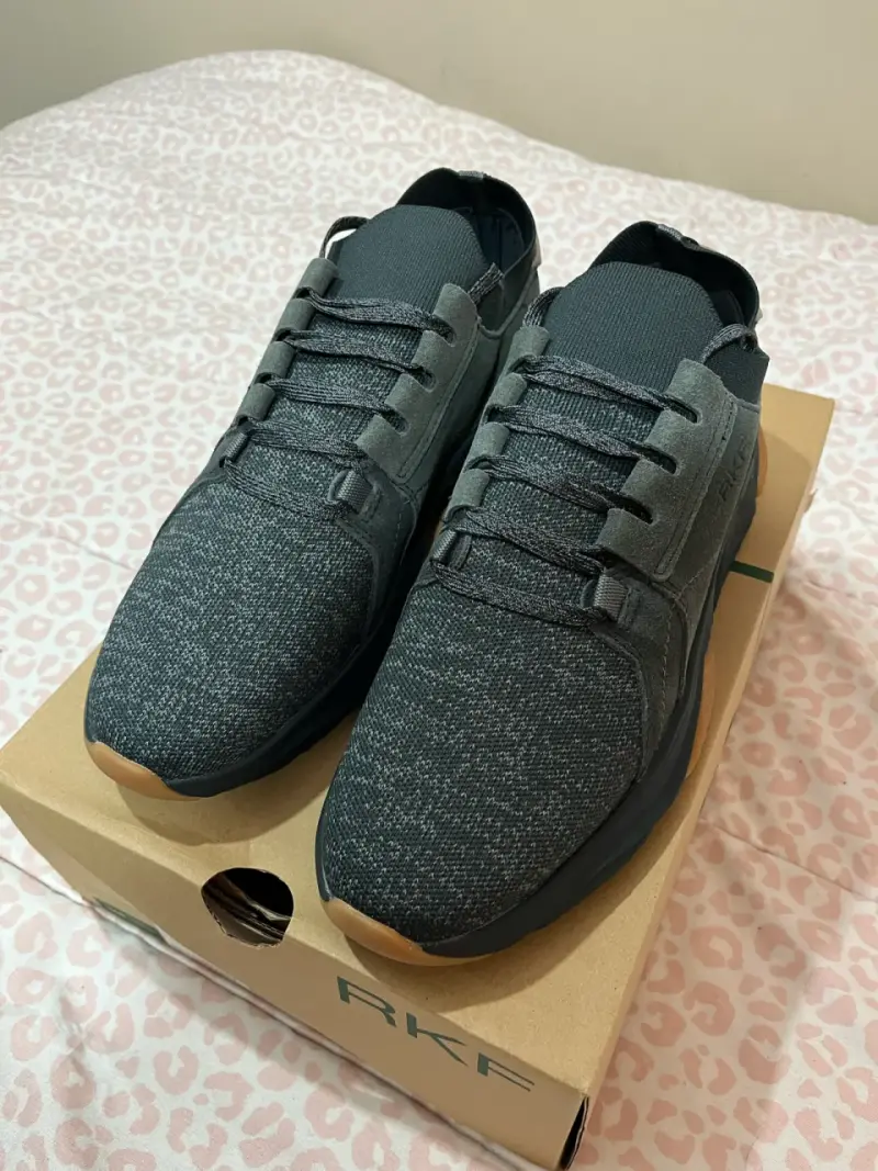 Zapatillas deportivas grises RKF para hombre