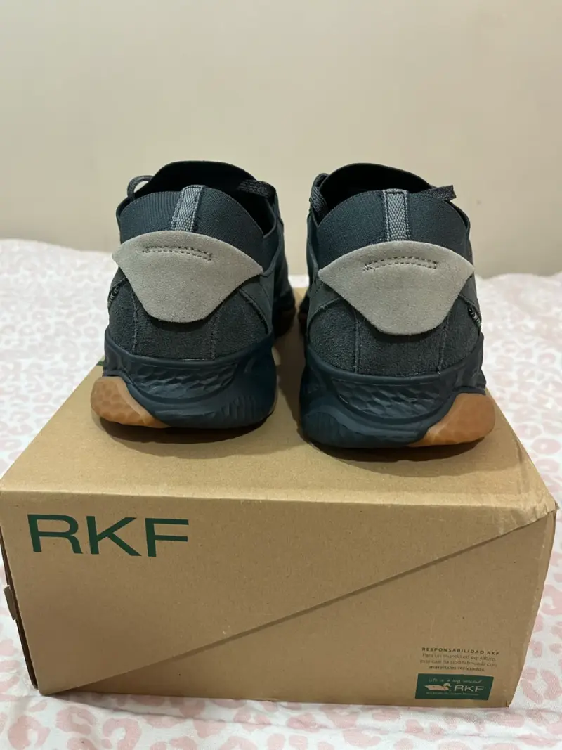 Zapatillas deportivas grises RKF para hombre - 3