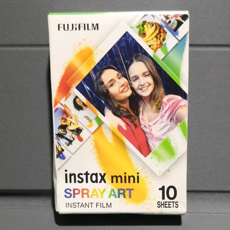 Película Instantánea Fujifilm Instax Mini Spray Art 10 Hojas