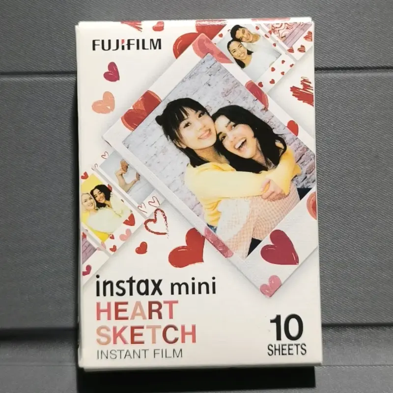 Película Fujifilm Instax Mini Heart Sketch