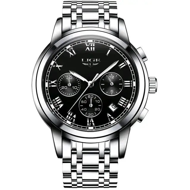 Reloj cronógrafo LIGE 1853 para hombre - 2