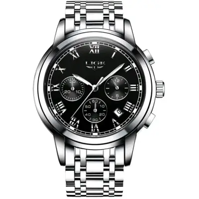 Reloj cronógrafo LIGE 1853 para hombre - miniatura 2