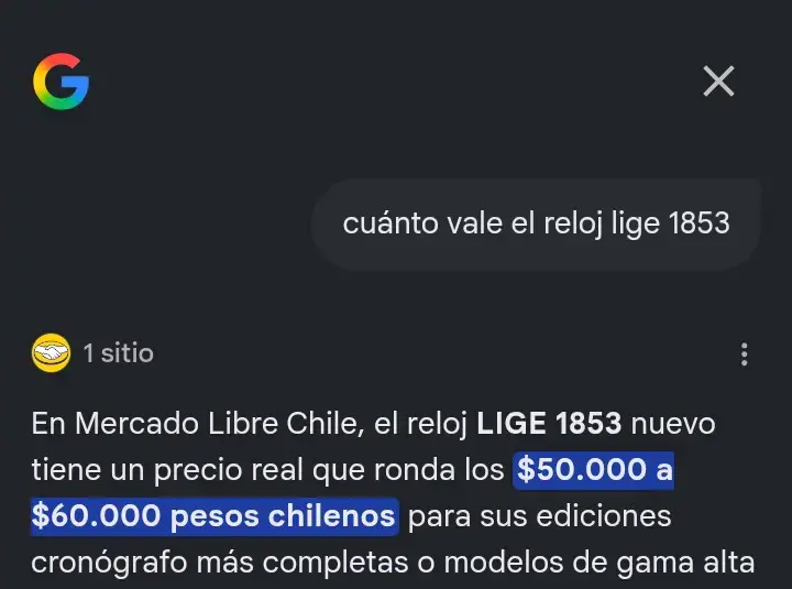 Reloj cronógrafo LIGE 1853 para hombre - 3