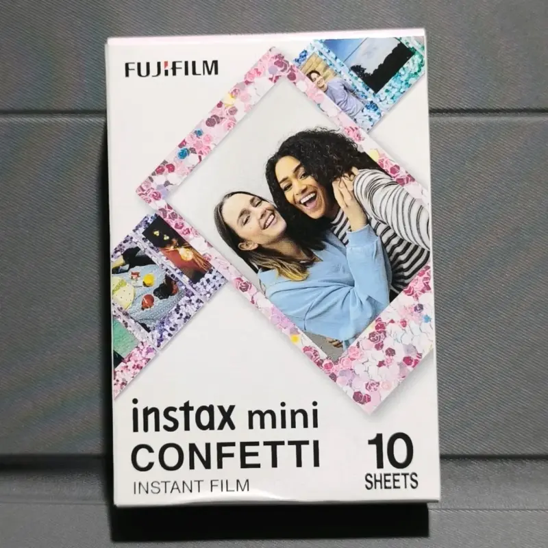 Película instantánea Fujifilm Instax Mini Confetti