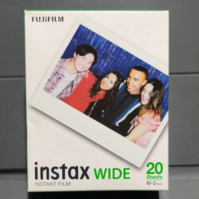 Película instantánea Fujifilm Instax Wide 20 hojas