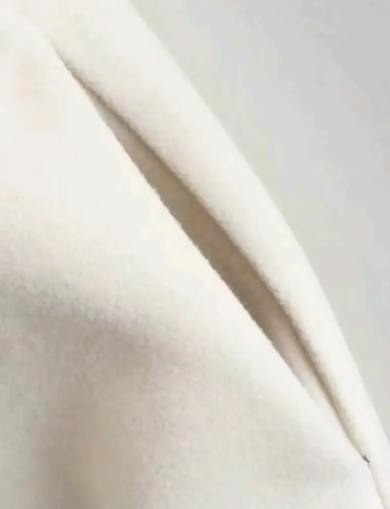 Abrigo largo marrón elegante para mujer - 3