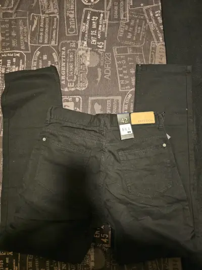 Pantalones negros para hombre Potros talla 42 - miniatura 3